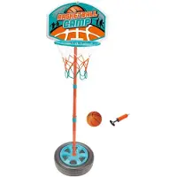Lobbes Support de basket-ball Set de basket-ball pour enfants 1,2 mètre de haut