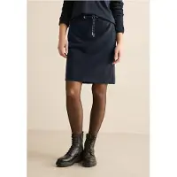 Cecil Femme Jupe Structurée In Bleu, Gr: M