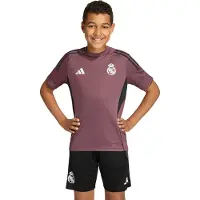 Adidas Real Madrid 25/26 Tiro Competition Training Junior Short Sleeve T-shirt Violet 13-14 Years Enfants