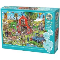 Carletto Deutschland COBBLE HILL Puzzle familial de la ferme en argile 350 pièces