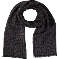 BOSS Écharpe 'Tadic' gris / noir
