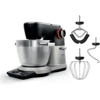 Bosch Hausgeräte Série 8, MUMS8ZS00, Robot ménager, Noir, Argent