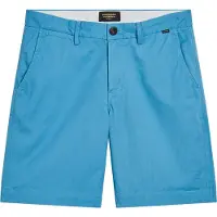 Superdry pour homme. M7110422A Short cargo Bleu foncé (30), Casuel, Coton