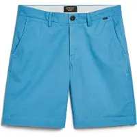 Superdry pour homme. M7110422A Short cargo Bleu foncé (36), Casuel, Coton