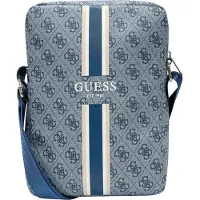 GUESS Torba Gutb10P4Rpsb 10Niebieski/Blue 4G Stripes Tablet Bag