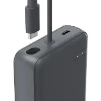 Hama Power Pack Travel mit Kabel 10000mAh 2 Ausgänge 2x USB-C Anthrazit (00201739)