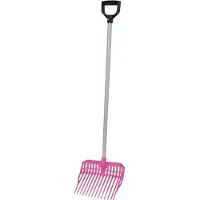 Kerbl Dunggabel EcoFork Mini pink mit Stiel