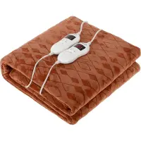 Camry Cr 7436 Electric Blanket Marron