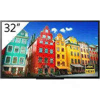 Sony FW-32BZ30J1 Écran d'affichage numérique Écran plat d'affichage numérique 81,3 cm (32") LCD Wi-Fi 300 cd/m² 4K Ultra HD Noir Processeur intégré