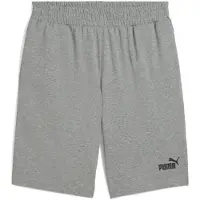 Puma Short de sport Ess N1 Logo 10'' Gris L Hommes Gris L