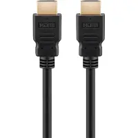 Goobay 41082 Series 2.1 8K Ultra High-Speed HDMI Câble avec Ethernet, 1 m, noir - Câble haute vitesse pour 8K@60 Hz