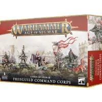 Games Workshop Warhammer AoS - Cities of Sigmar Corps de Commandement de la Freeguild (Matières plastiques)
