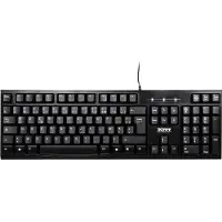 Port Designs 501896 Clavier USB (Filaire), Souris, Noir