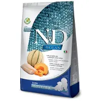 Farmina N&amp;D Ocean Dog Puppy Medium &amp; Maxi cod, pumpkin &amp; cantaloupe melon 12 kg - morue, potiron &amp; melon cantaloup pour chiots de races moyennes &amp; grandes