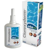 Geulincx GEULINICX Clorexyderm Oto Piu 150ml pour le soin des oreilles des chiens et des chats