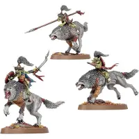 Games Workshop Warhammer Aos - Gloomspite Gitz : Snarlboss And Wolfgit Retinue 89-98