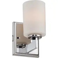 QUOIZEL Applique de salle de bain chromée au-dessus du miroir Taylor 1xG9 3W