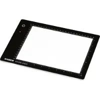 Kaiser table lumineuse led extra-plate 16 x 22 cm - slimlite plano