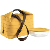 Guzzini Sac Isotherme Jaune À Bandoulière Et Boîte Hermétique 30 X 30 X 18 Cm