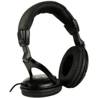 Velleman Casque filaire - prise jack 3,5 mm - Oreillettes pivotantes -