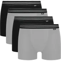 Dim Boxers ECODIM COTON X 4 hommes - Noir - T6