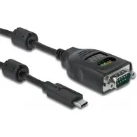 DeLOCK Adaptateur USB Type-A vers DB9 série avec testeur RS-232 à 9