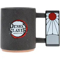 Paladone Demon Slayer : Kimetsu no Yaiba - Mug 3D Logo 450ml, Tasse, Gris
