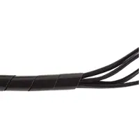 Velleman Gaine Cache-Fils Spiralee 10M / Ø9Mm (Noir)