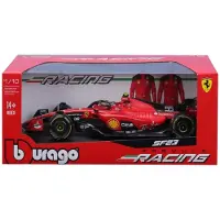 Bburago Ferrari Sf-23 #55 1:18 Car Rouge Enfants