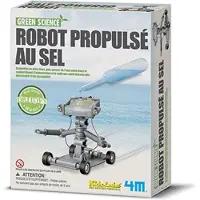 4M Green Science Sel Eau Robot en kit Jouet éducatif