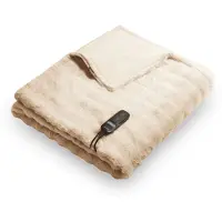 Duux Couverture chauffante électrique Yentl Bubble 200x200 cm - 9 positions - Beige