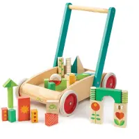 Tender Leaf Toys Trotteur av. Blocs de Construction - Thème Jardin - - UneTaille - Trotteur