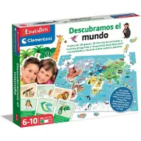 Clementoni Nous découvrons le monde 124 pièces Multicolore One Size
