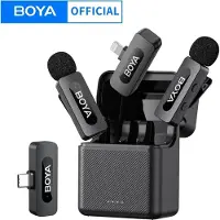 Boya By-v3 Combo Wireless Microphone Noir