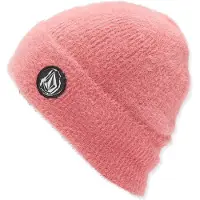 Volcom Fuzz Teddy Beanie Rose