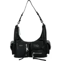 Replay sac à épaule sac à épaule bandoulière Shoulder Bag Black noir
