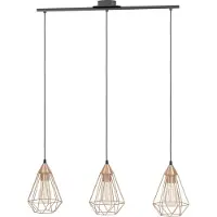 Eglo Suspension Tarbes 79 cm cuivré 94195