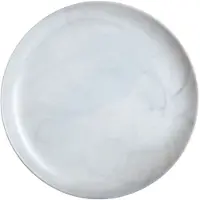 Luminarc Diwali - Marbre - Assiette plate - 25cm - Opale - (lot de 6)