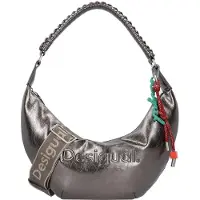 Desigual Sacs à main 'Half Logo Zonte' argent