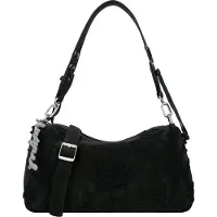 Desigual Sac a main ROMEO FLORAL BERGAMO femmes - Noir - Unique