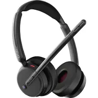 Epos 1001490, Avec ou sans fil, Bureau / centre d'appel, 139 g, Casque avec microphone, Noir