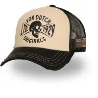 Von Dutch Crew 28 Trucker Cap Beige