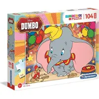 Clementoni maxi puzzle super coloré Dumbo 104 pièces