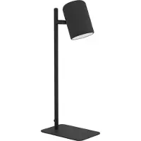 Eglo Lampe de bureau noire Ceppino