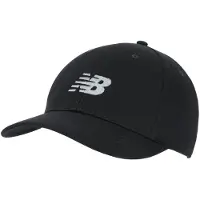 New Balance 6 Panel Structured Snapback Cap Noir
