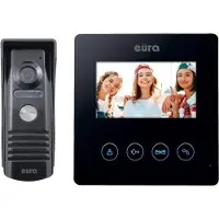 Eura Wideodomofon VDP-52A3 ATIRA czarny (Filaire)