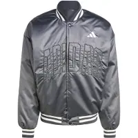 Adidas Veste de sport 'Stadium' noir / blanc naturel