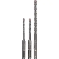 Bosch 1617000118 - Set 3 pièces foret SDS-Plus-5 pour perforateur, 5; 6; 8 x 115mm