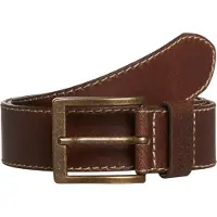Wrangler Stitched Belt Marron 110 cm Homme