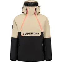 Superdry Veste outdoor beige / noir
